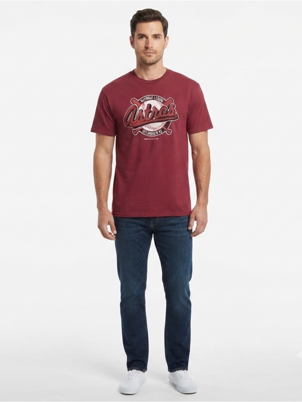 Houston Astros Retro Logo Tee Shirt